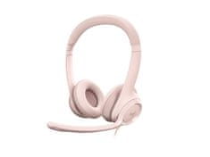 H390 slušalice, USB, roza (981-001281)