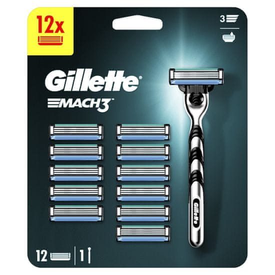 Gillette britvica Mach3 + 12 glava za brijanje