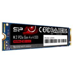 Silicon Power UD85 SSD disk, M.2 PCIe NVMe 1.4 Gen4x4, 1 TB (SP01KGBP44UD8505)