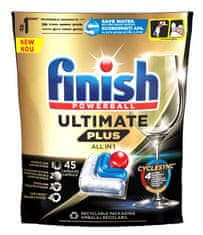 Finish Ultimate All in 1 kapsule za perilicu posuđa, 45 komada