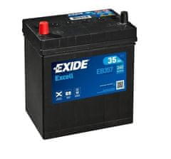 Exide Excell EB357 akumulator, 35 Ah, L+, 240 A(EN), 187 x 127 x 220 mm