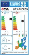 VOX electronics zidni klima uređaj (IJP18-PCPMWB), crna