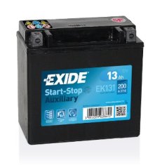 Exide EK131 akumulator, 13 Ah, L+, 200 A(EN), 150 x 90 x 145 mm