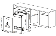 Beko BDIN38641Q ugradbena perilica posuđa