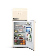 ETA Storio retro kombinirani hladnjak, 170 l, 45 l, bež (ETA253390040E)