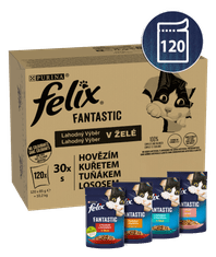 Felix Fantastic multipack slastan izbor u želeu, 120 x 85 g