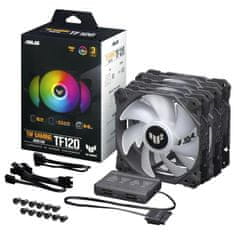 ASUS TUF Gaming TF120 ventilator 3v1, aRGB, 3 kom (90DA0030-B09030)