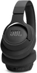 JBL Tune 720BT bežične slušalice, Bluetooth 5.3, crna