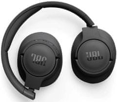 JBL Tune 720BT bežične slušalice, Bluetooth 5.3, crna