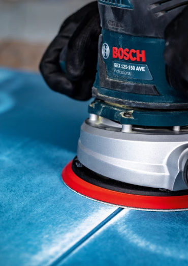Bosch Professional Papier de verre EXPERT C470, 125 mm, G 40, 5 pcs.