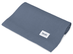 Lionelo BAMBOO BLANKET deka od bambusa, plava