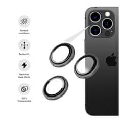 FIXED zaštitno staklo za leće kamere Camera Glass za Apple iPhone 13 Pro/13 Pro Max (FIXGC2-725-SL), srebrna