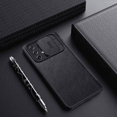 Nillkin QIN Pro maskica za Samsung Galaxy A54, preklopna, crna