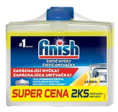 Finish Lemon Sparkle Sredstvo za čišćenje perilice posuđa, 2 x 250 ml