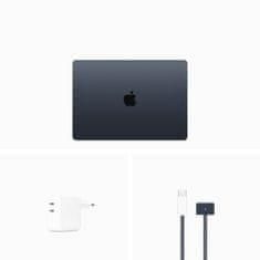 Apple MacBook Air 15 prijenosno računalo, Midnight (mqkx3cr/a)