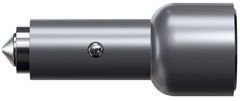 Satechi Dual USB-C PD auto punjač od 40 W, srebrni (ST-U2C40CCM)