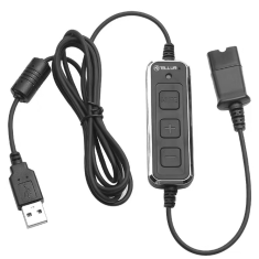 Tellur 520N slušalice, žičane, USB, crne (TLL411004)