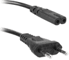 Ekon strujni kabel, Euro, 1,5m, crni (ECAPOWERIT15)