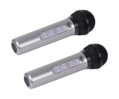 Trevi EM 415R set bežičnih mikrofona, 2x mikrofon, baterija, USB-C