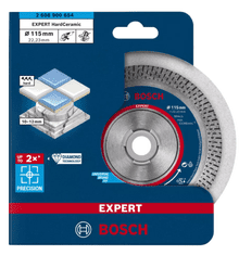 BOSCH Professional dijamantna rezna ploča EXPERT HardCeramic, 115 x 22,23 x 1,4 x 10 mm (2608900654)