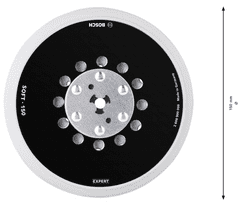 BOSCH Professional EXPERT Multihole Univerzal potporne ploče, promjer 150 mm, meke (2608900006)