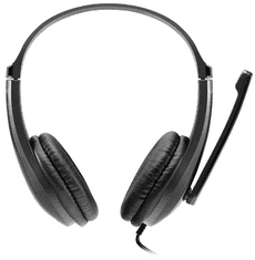 Canyon CHSU-1 slušalice, s mikrofonom, USB, 2m, crna (CNS-CHSU1B)