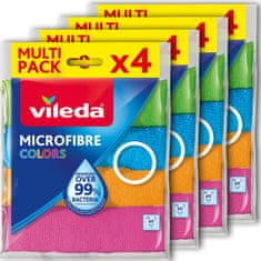 Vileda Microfibre Color krpe, 16 komada