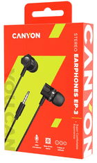 Canyon EP-3 slušalice mikrofonom, 1,2m, siva (CNE-CEP3DG)