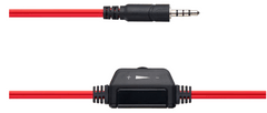 Canyon HSC-1 slušalice, s mikrofonom, 2m, crvena (CNS-CHSC1BR)