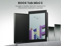 Onyx Boox Tab Mini C e-čitač, 7.8, boja, Android 11, 4GB+64GB, Wi-Fi, Bluetooth, USB-C, + olovka