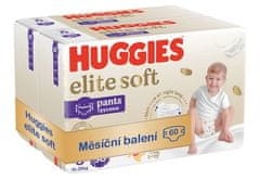 Huggies Elite Soft Pants pelene, mjesečno pakiranje, 60 kom