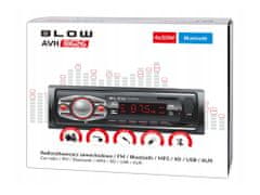 Blow AVH-8626 auto radio, FM, Bluetooth, 4x50W, MicroSD, daljinski