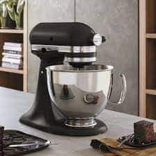 KitchenAid Artisan samostojeći mikser, 4,8 L, mat crna (5KSM125EBM)