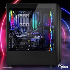 PCplus Storm stolno računalo, i7-12700F, 16GB, 1TB, RTX4060Ti, W11H (144998)