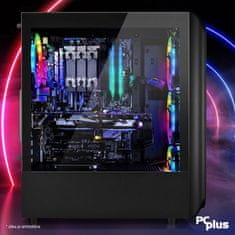 PCplus Storm stolno računalo, i5-12400F, 16GB, 500GB, RTX4060, W11H (145006)