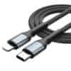 En-TRON A49L kabel za punjenje, USB-C -&gt; lightning, PD20W, crna (A49 lightning)