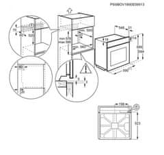 Electrolux EOC6P77H SteamCrisp ugradbena pećnica