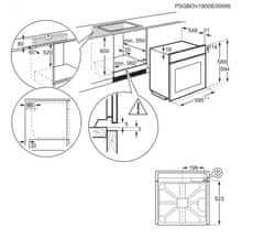 Electrolux EOC8P39WZ SteamCrisp ugradbena pećnica