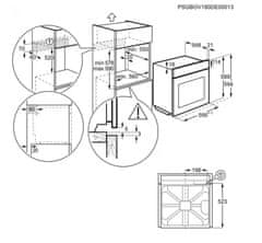 Electrolux EOC8P39WZ SteamCrisp ugradbena pećnica