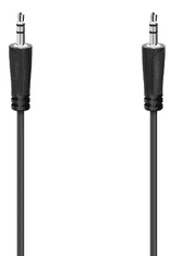 Hama 00205115 audio kabel, 3.5 mm - 3.5 mm jack, stereo, 3 m