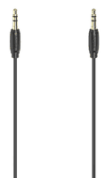 HAMA 00205117 audio kabel, 3.5 mm - 3.5 mm jack, stereo, pozlaćen, 0.5 m