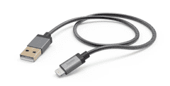 Hama 00201548 metalni kabel, USB-A - Lightning Iphone, 1,5 m