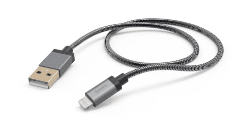 HAMA 00201548 metalni kabel, USB-A - Lightning Iphone, 1,5 m