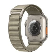 Apple Watch Ultra 2 GPS+Cellular pametni sat, 49 mm, kućište Titanium, remen Olive Alpine Loop Large (MRF03BS/A)