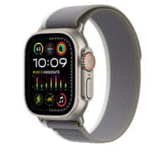 Apple Trail Loop remen, 49 mm, sivo / zelena - M/L