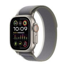 Apple Watch Ultra 2 pametni sat, 49 mm, GPS+Cellular, Trail Loop remen S/M, zeleno/siva