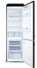 ETA Storio retro kombinirani hladnjak, 216 l, 84 l, crna