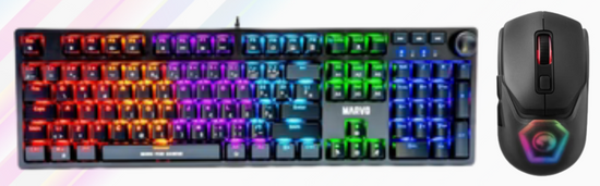 Marvo KG954 RGB + FIT PRO set miša i tipkovnice