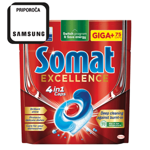  Somat Excellence 4u1 tablete za perilicu posuđa, 75/1  