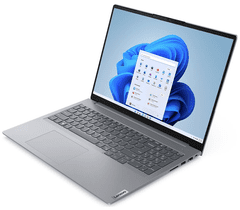 Lenovo ThinkBook 16 G6 prijenosno računalo, R7 7730U, 16WUXGA, 16GB, SSD512GB, UMA, W11P, siva (21KK003YSC)